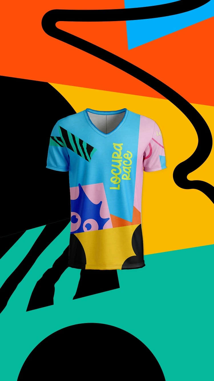 Remera Oficial Locura Race